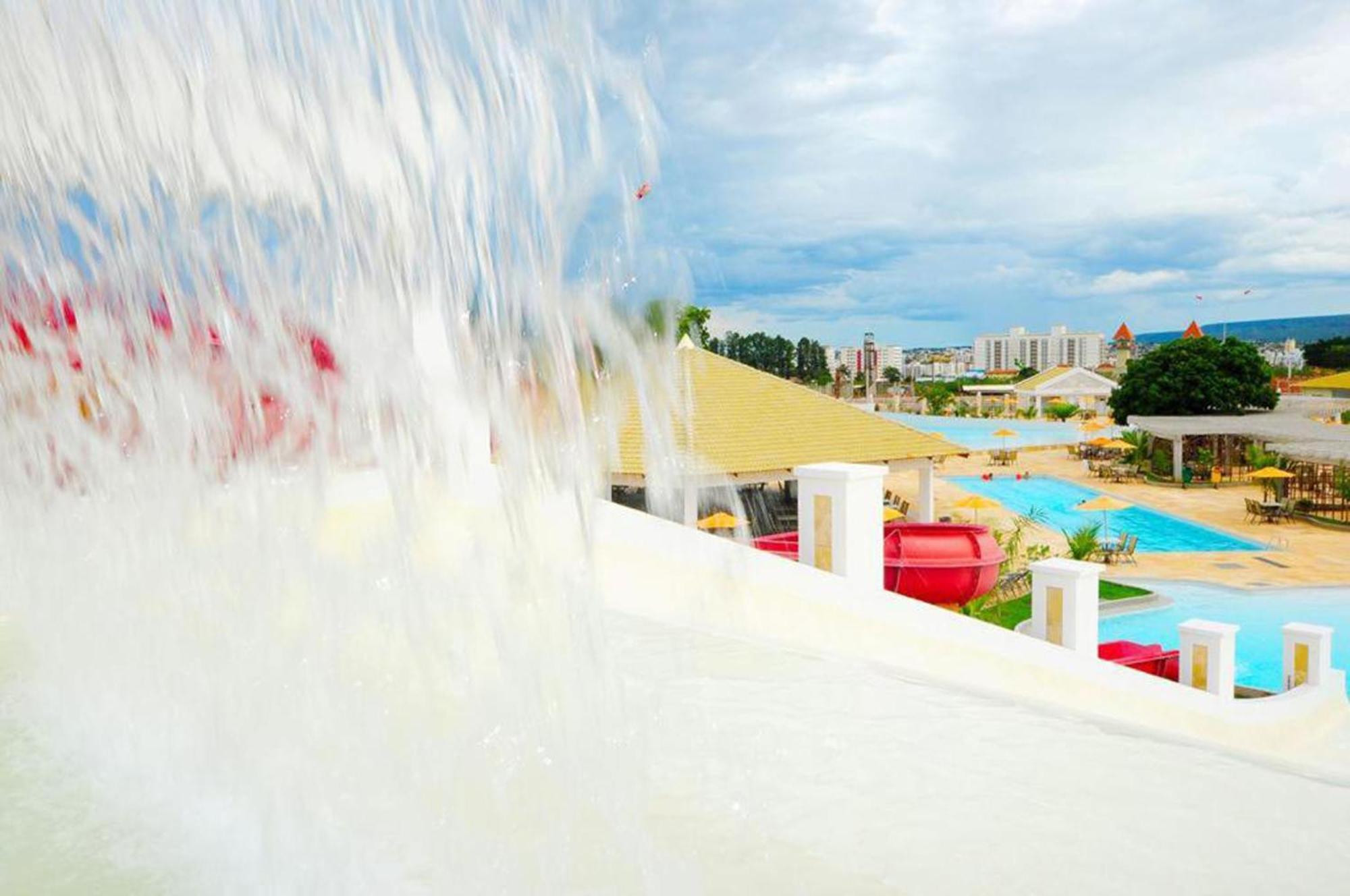Lacqua Diroma Oficial - Diroma Acqua Park Incluido - Com Roupa De Cama E Banho 카우다스노바스 외부 사진