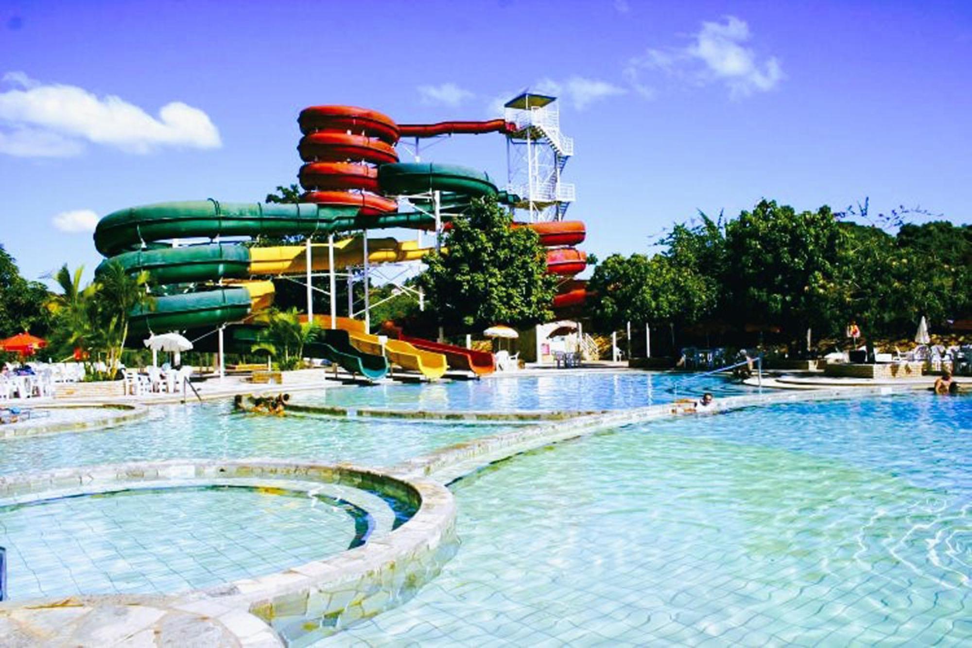 Lacqua Diroma Oficial - Diroma Acqua Park Incluido - Com Roupa De Cama E Banho 카우다스노바스 외부 사진
